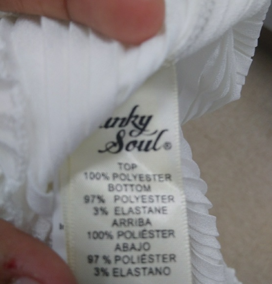 PLEATED DRESS- WHITE | WHITE DRESS | PLEATED DRESS - Picture 5 of 7